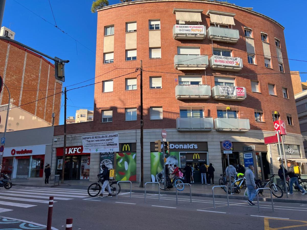 New Camp Nou Apartment/Diret Airport,Beautiful L'Hospitalet de Llobregat Exterior foto